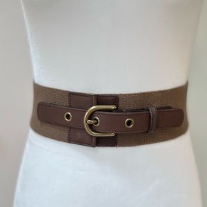 J. CREW KHAKI WAISTE BELT SIZE S